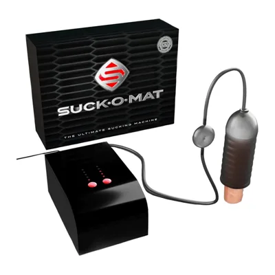 Suck-O-Mat (erste Version) in der Übersicht der Blowjob Masturbatoren (Produktfoto von Sinful)